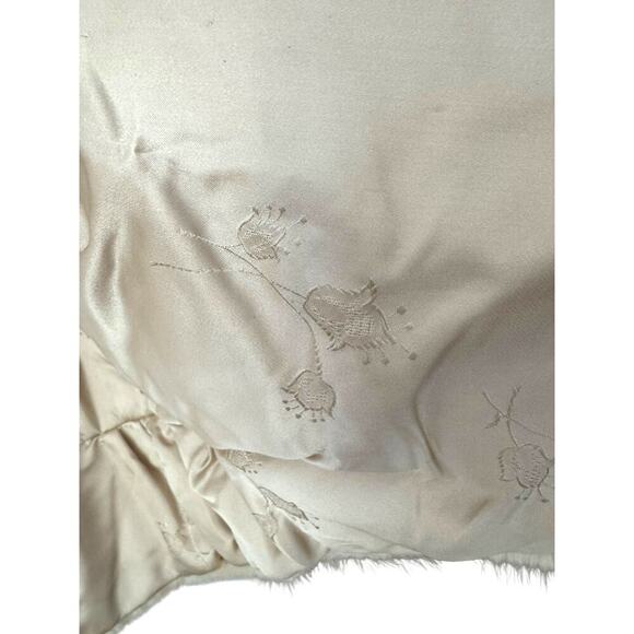 Vintage Mink Fur Stole wrap - Jack F. Morgan Chicago – Elegant Champagne Beige - Picture 9 of 12